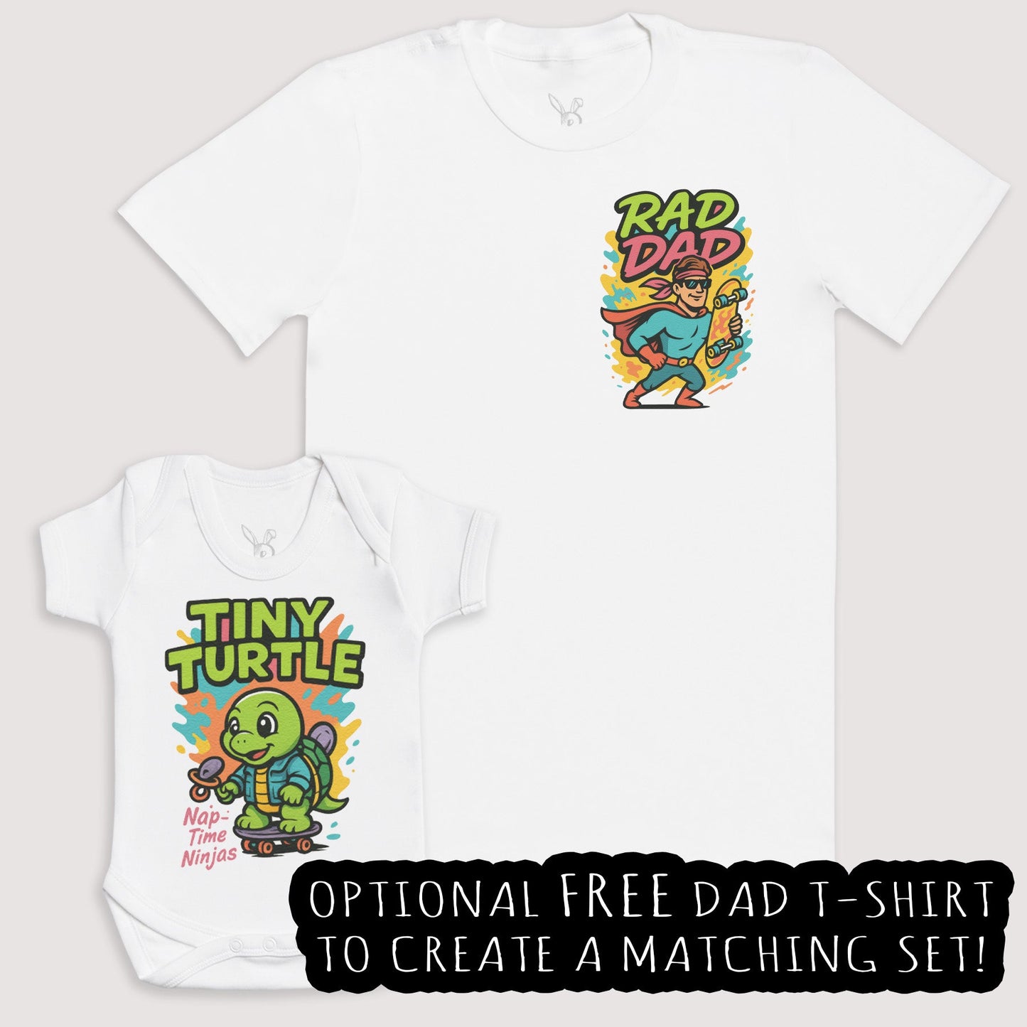 Tiny Turtle - Baby Gift Set - Baby Matching Gift Set