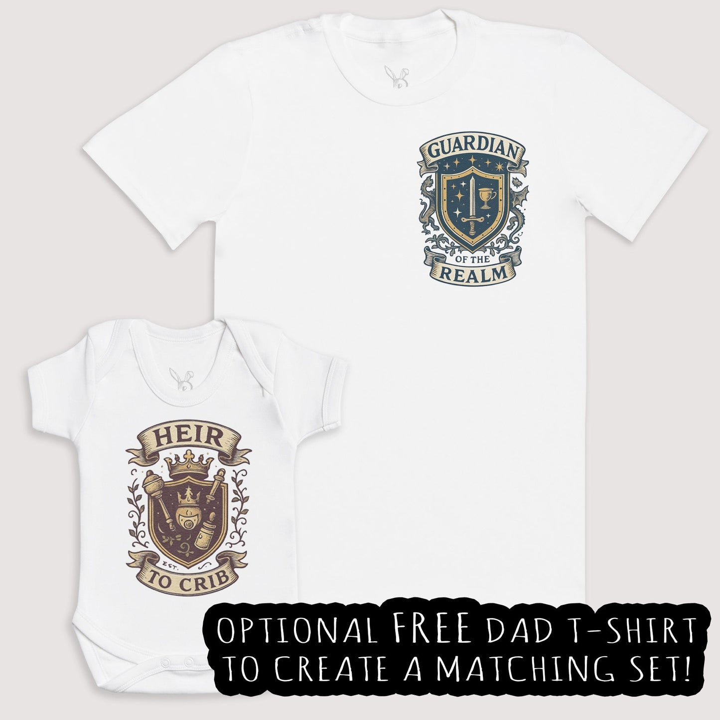 Heir To Crib - Baby Gift Set - Baby Matching Gift Set