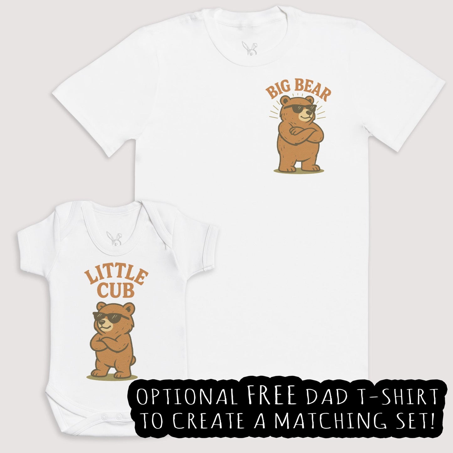 Little Cub - Baby Gift Set - Baby Matching Gift Set