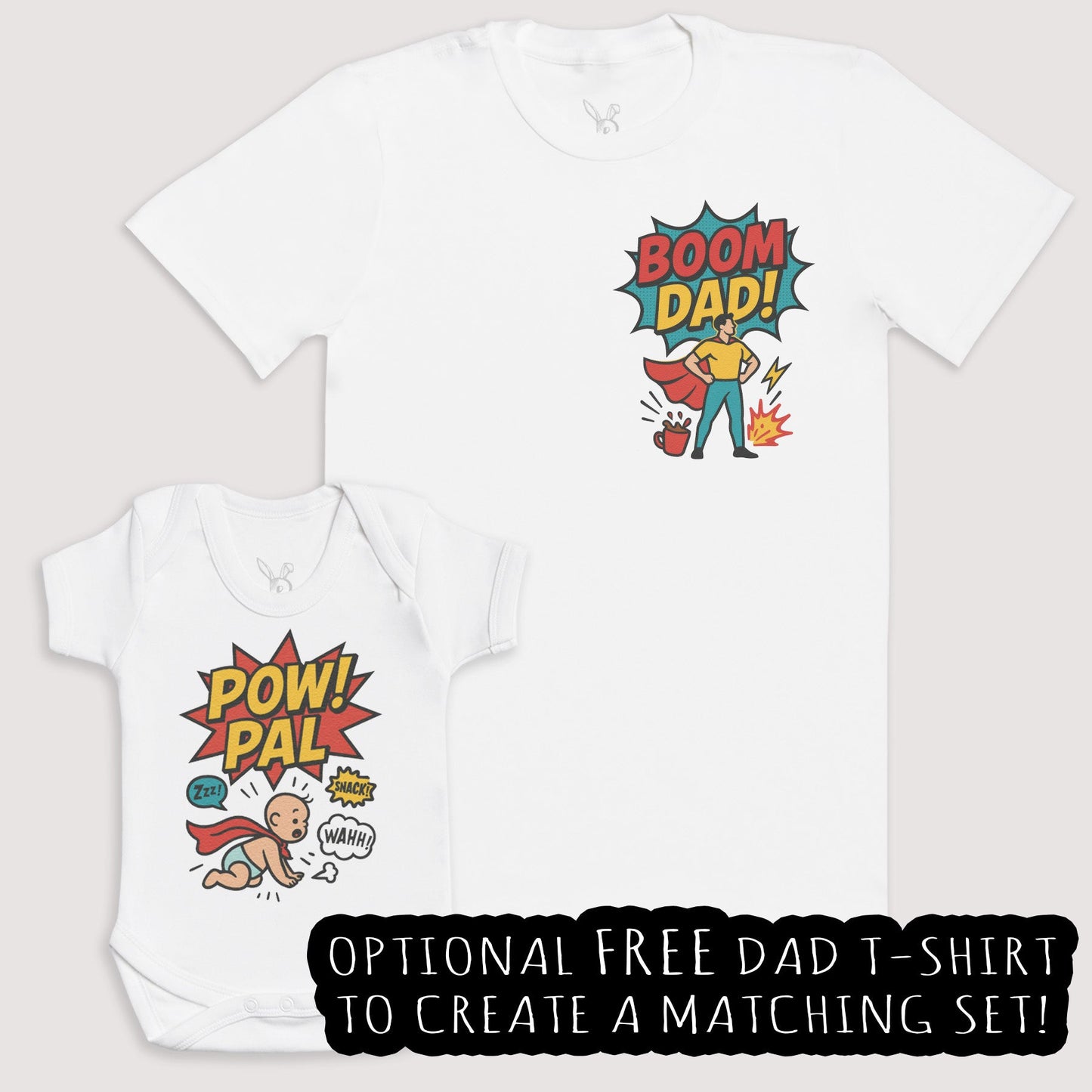 Pow - Baby Gift Set - Baby Matching Gift Set