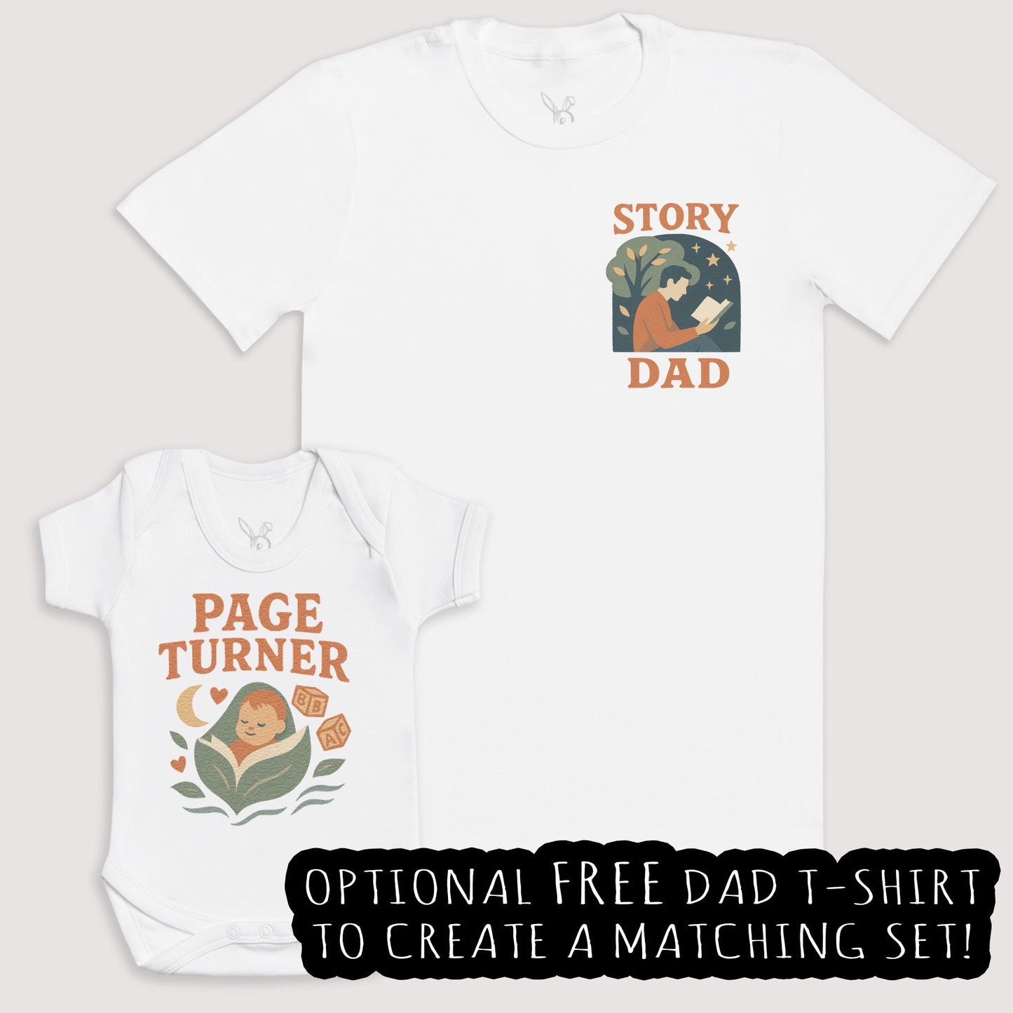 Page Turner - Baby Gift Set - Baby Matching Gift Set