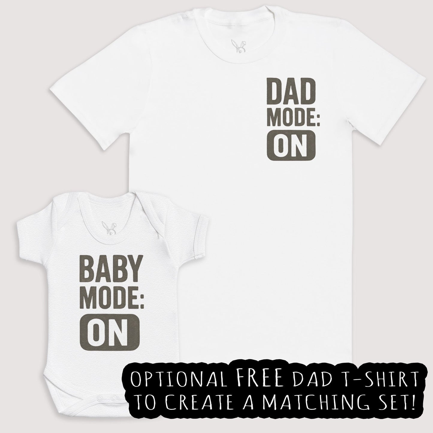 Baby Mode On - Baby Gift Set - Baby Matching Gift Set