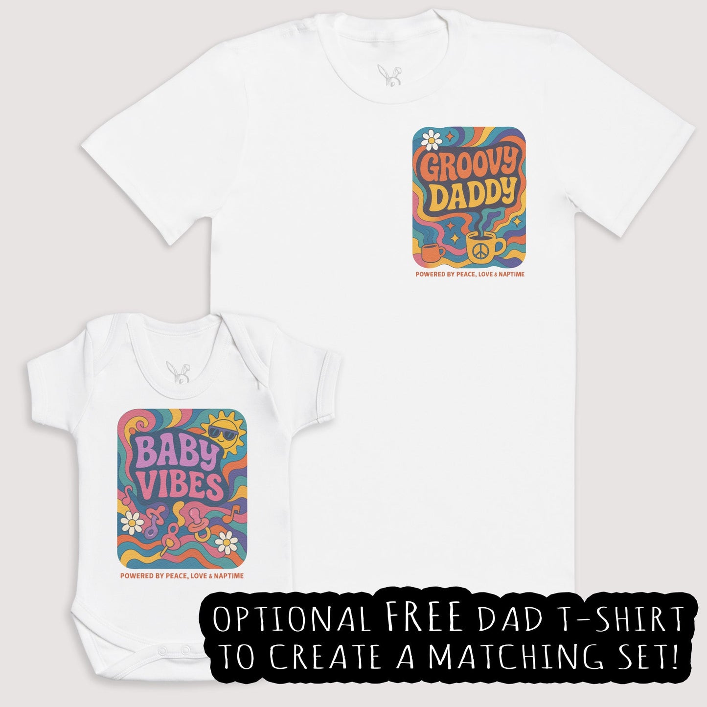 Baby Vibes - Baby Gift Set - Baby Matching Gift Set