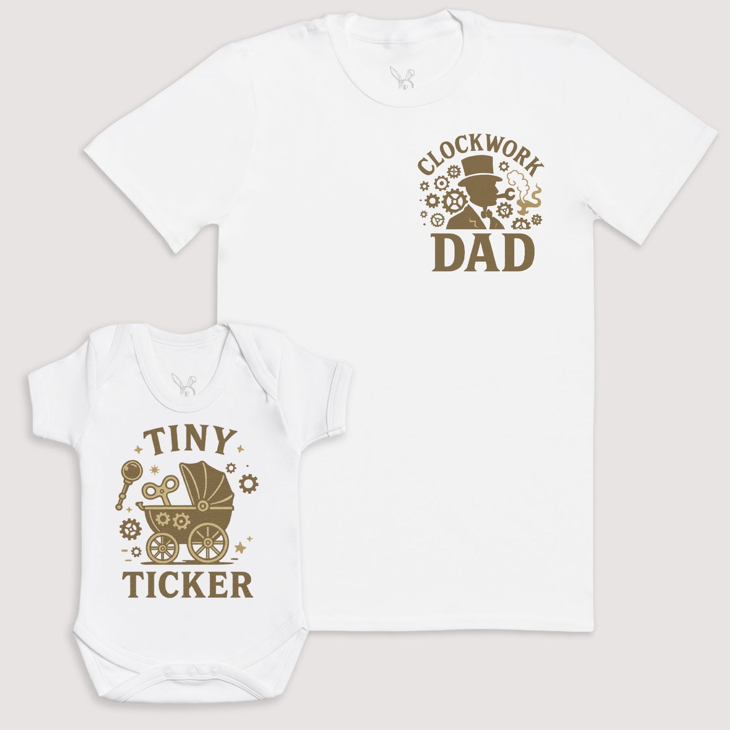 Tiny Ticker - Baby Gift Set - Baby Matching Gift Set
