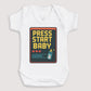 Press Start Baby - Baby Gift Set - Baby Matching Gift Set