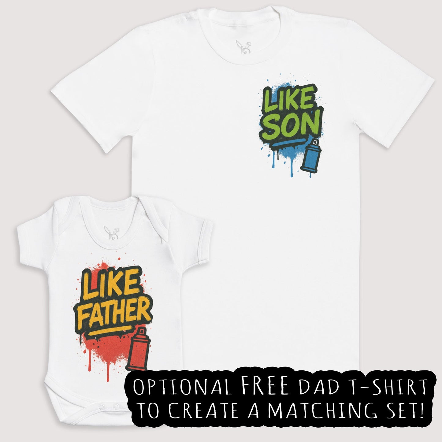 Like Father - Baby Gift Set - Baby Matching Gift Set