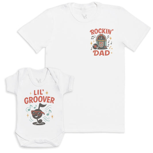 Lil Groover - Baby Gift Set - Baby Matching Gift Set