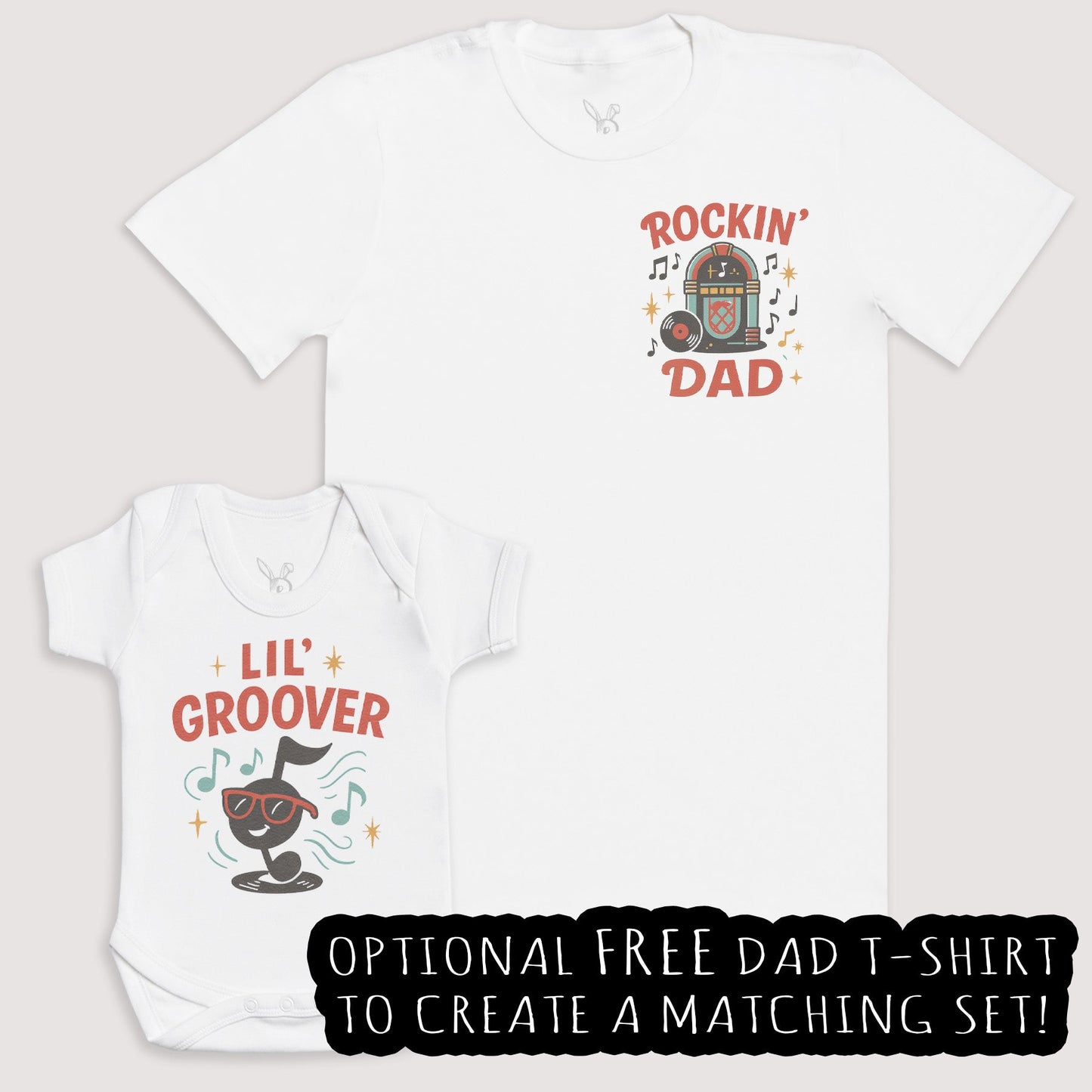Lil Groover - Baby Gift Set - Baby Matching Gift Set