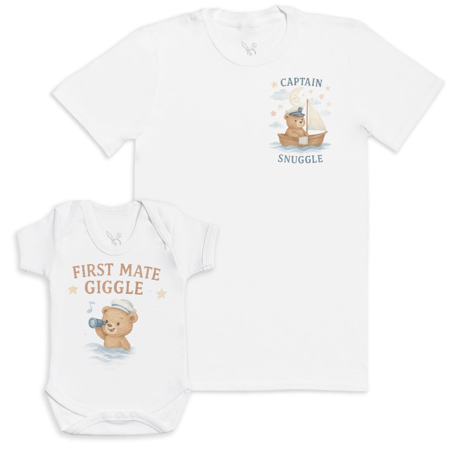 First Mate Giggle - Baby Gift Set - Baby Matching Gift Set