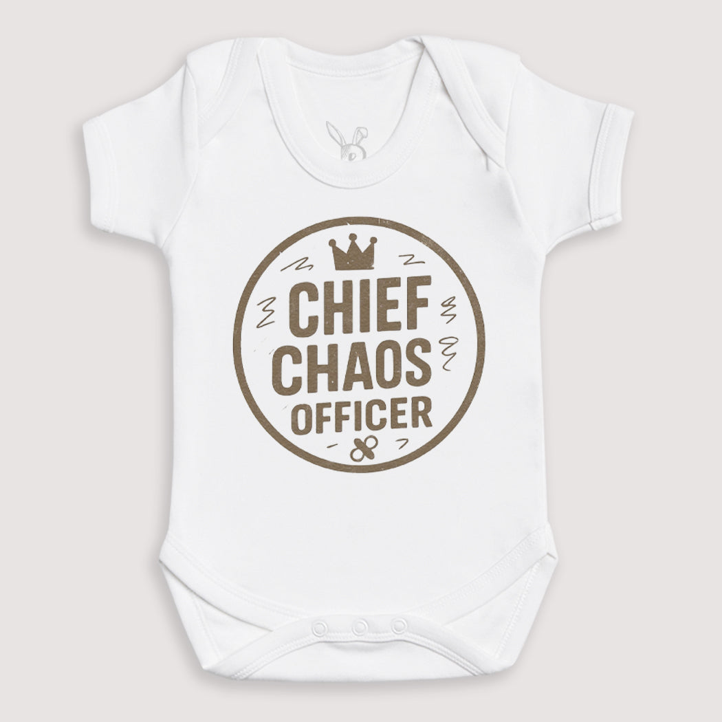 Chief Chaos Officer - Baby Gift Set - Baby Matching Gift Set