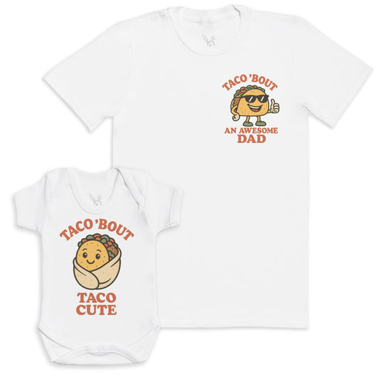 Taco Bout Taco Cute - Baby Gift Set - Baby Matching Gift Set