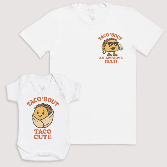 Taco Bout Taco Cute - Baby Gift Set - Baby Matching Gift Set