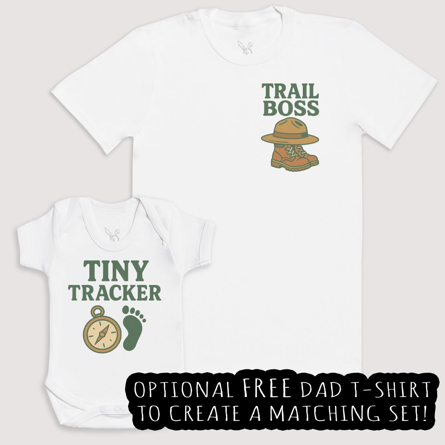 Tiny Tracker - Baby Gift Set - Baby Matching Gift Set