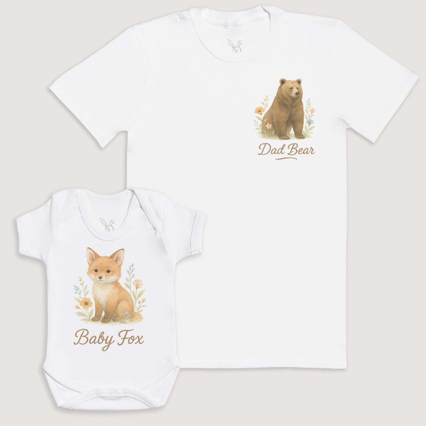 Baby Fox - Baby Gift Set - Baby Matching Gift Set