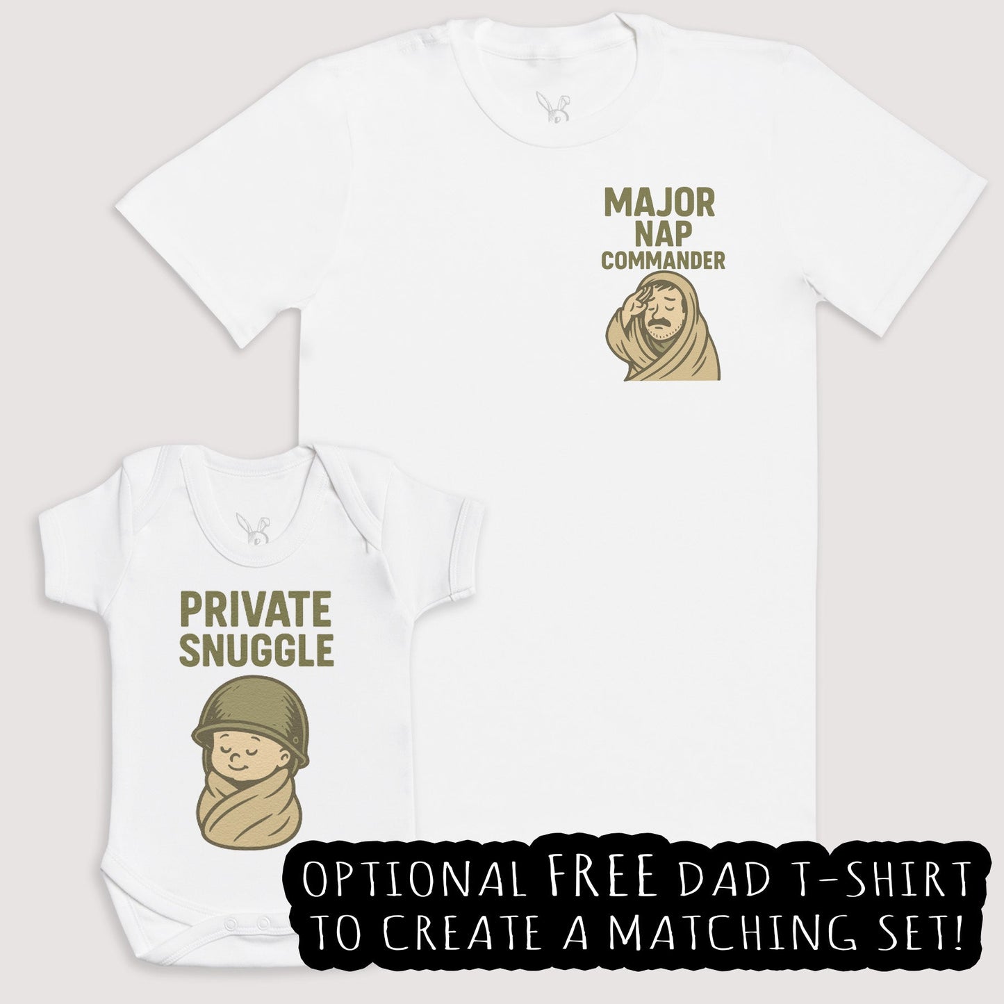 Private Snuggle - Baby Gift Set - Baby Matching Gift Set
