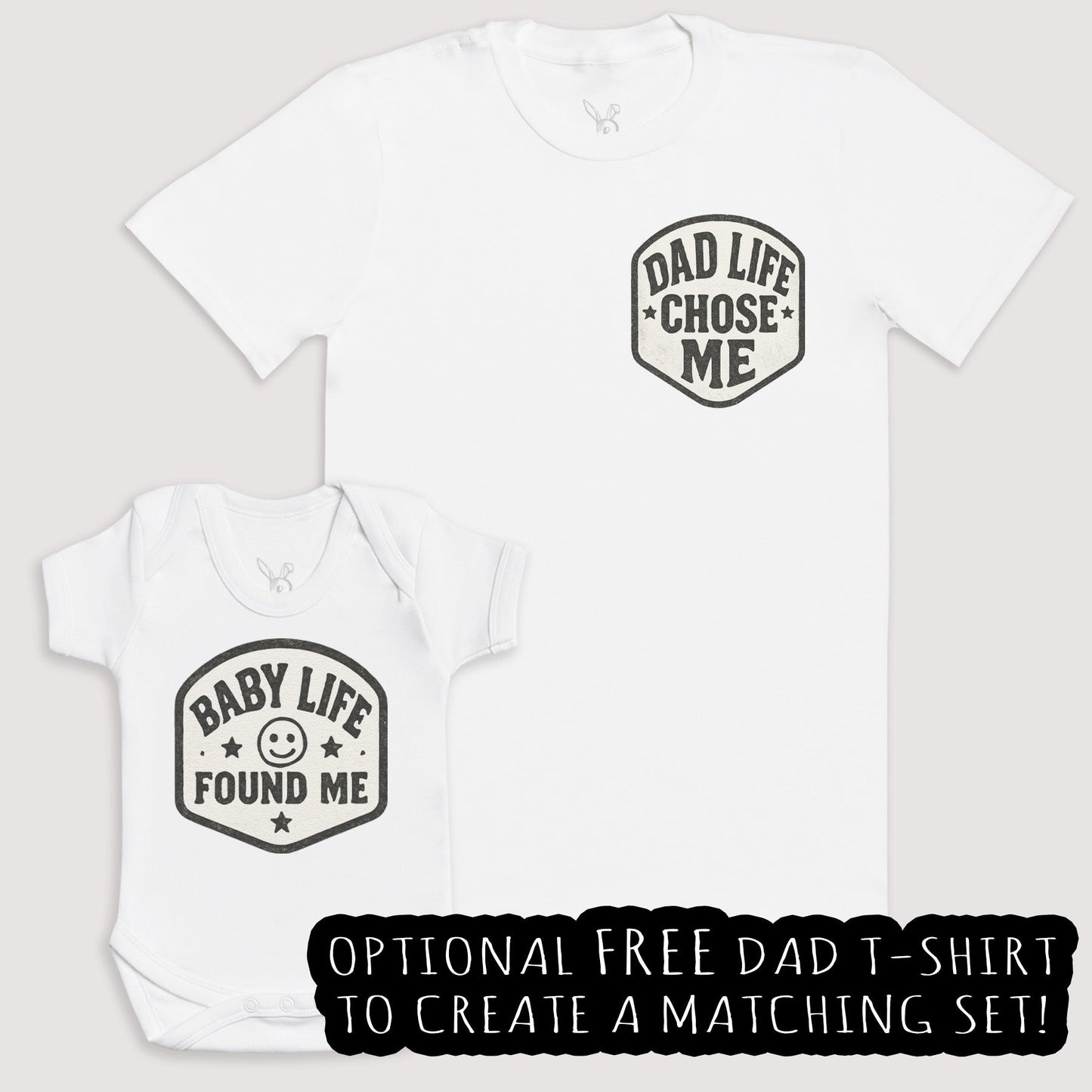 Baby Life Found Me - Baby Gift Set - Baby Matching Gift Set