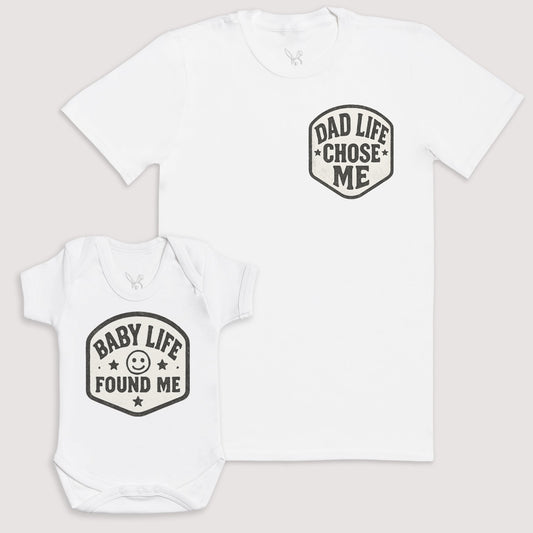 Baby Life Found Me - Baby Gift Set - Baby Matching Gift Set