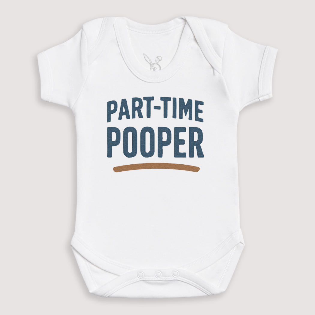 Part Time Pooper - Baby Gift Set - Baby Matching Gift Set