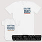 Part Time Pooper - Baby Gift Set - Baby Matching Gift Set