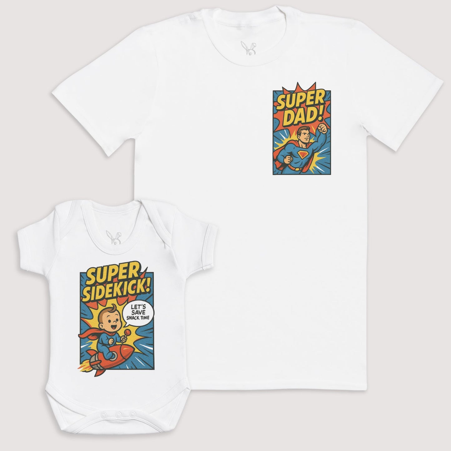 Super Sidekick - Baby Gift Set - Baby Matching Gift Set