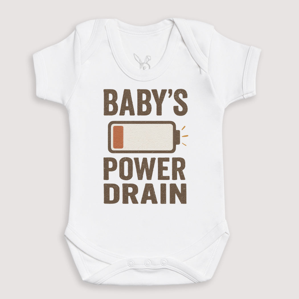 Baby's Power Drain - Baby Gift Set - Baby Matching Gift Set
