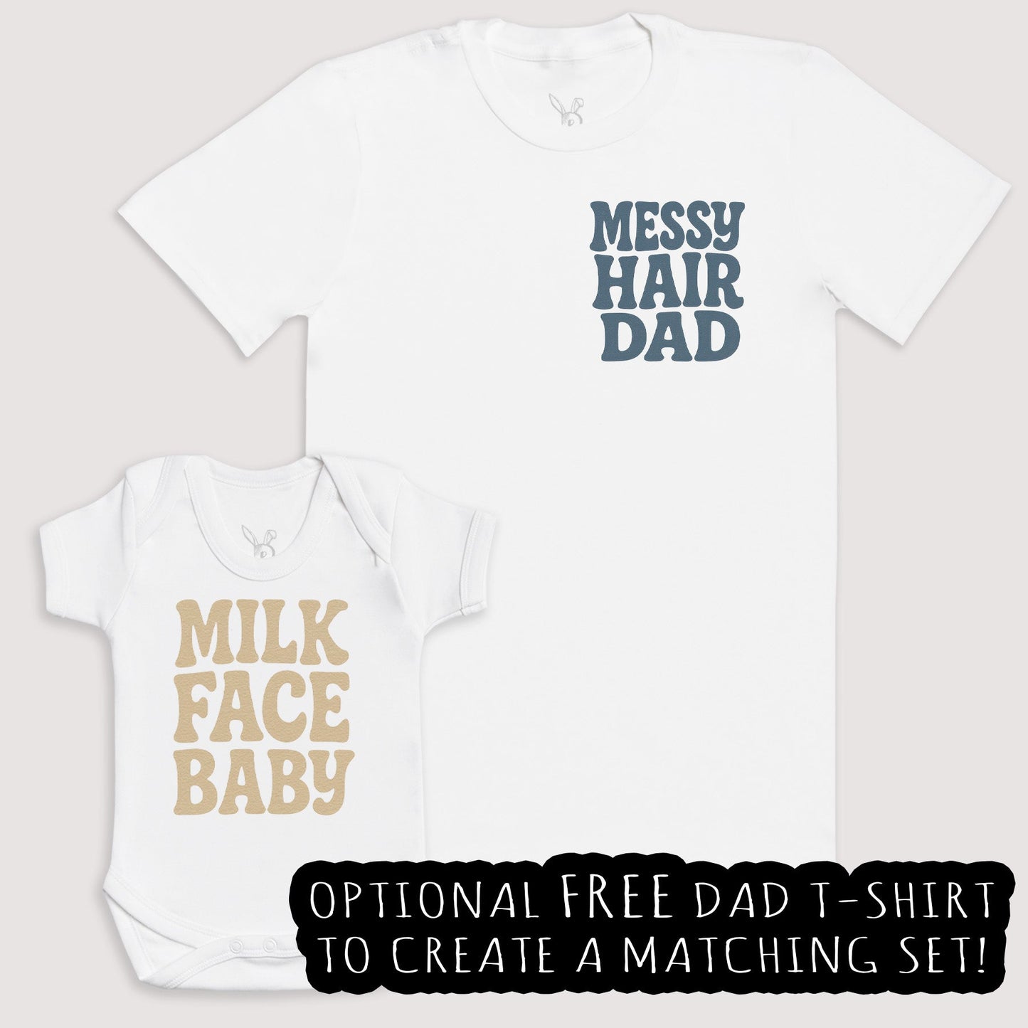 Milk Face Baby - Baby Gift Set - Baby Matching Gift Set
