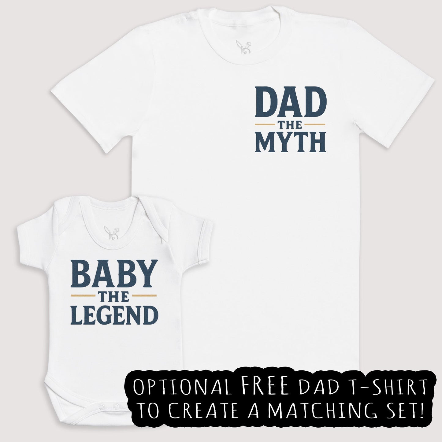 Baby The Legend - Baby Gift Set - Baby Matching Gift Set