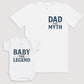 Baby The Legend - Baby Gift Set - Baby Matching Gift Set