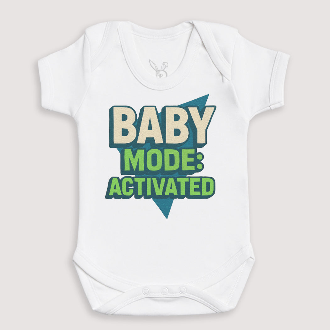 Retro Baby Mode Activated - Baby Gift Set - Baby Matching Gift Set
