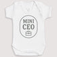 Mini CEO - Baby Gift Set - Baby Bodysuit Gift Set