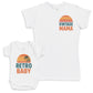 Retro Baby - Baby Gift Set - Baby Bodysuit Gift Set