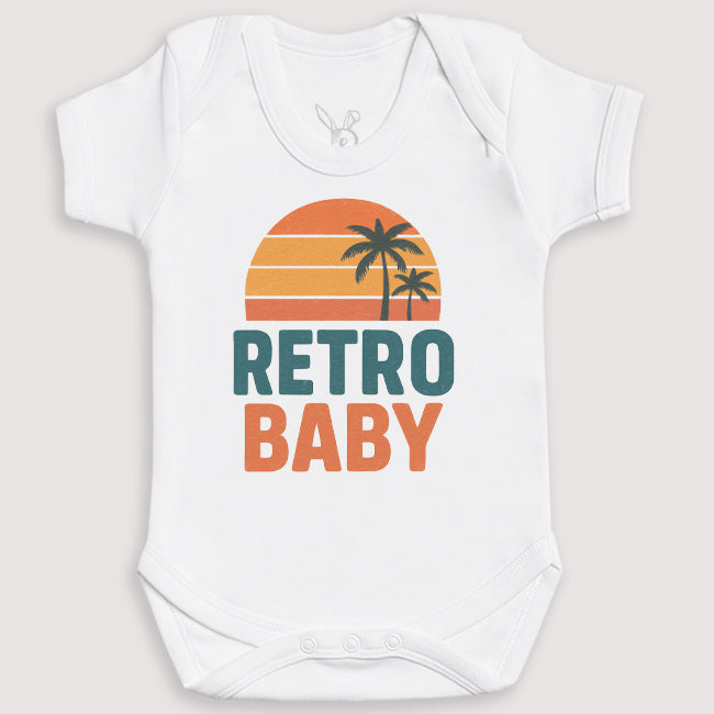 Retro Baby - Baby Gift Set - Baby Bodysuit Gift Set