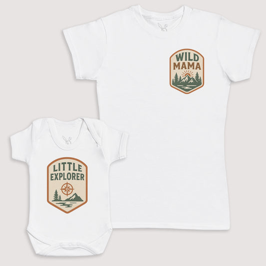 Little Explorer - Baby Gift Set - Baby Bodysuit Gift Set