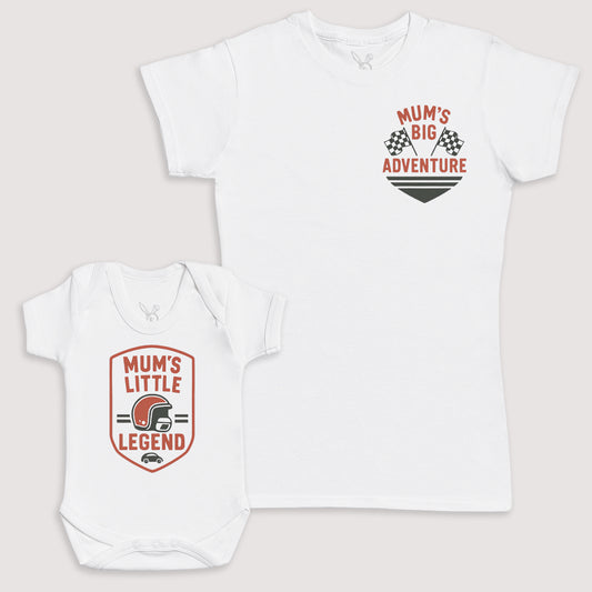 Mums Little Legend - Baby Gift Set - Baby Bodysuit Gift Set