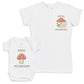 Mini Mushroom - Baby Gift Set - Baby Bodysuit Gift Set
