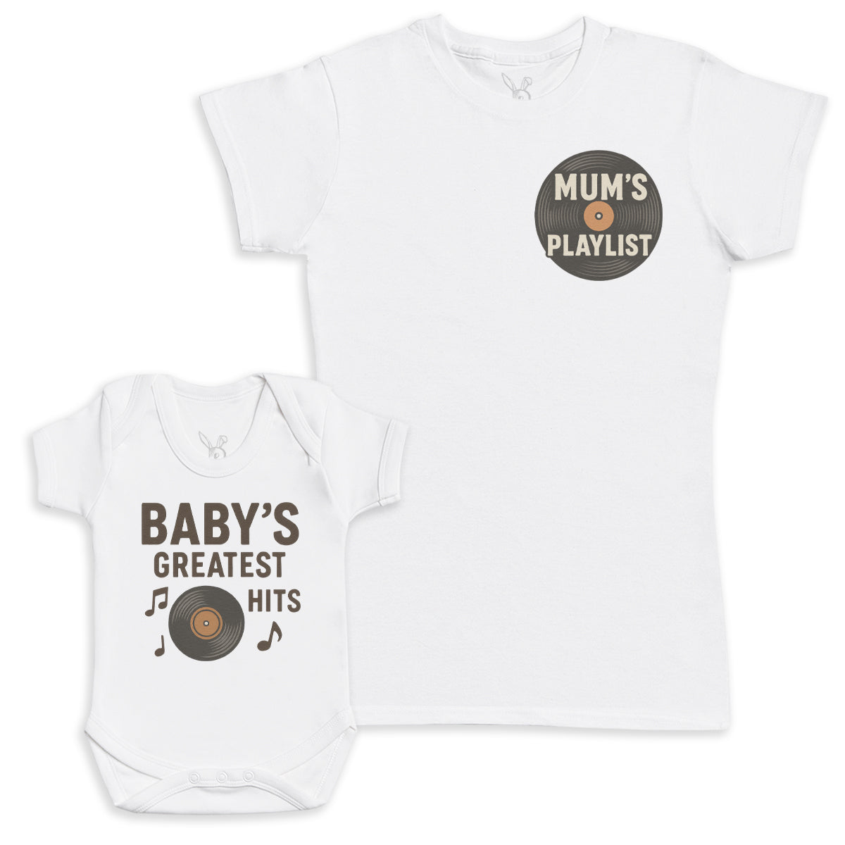Babys Greatest Hits - Baby Gift Set - Baby Bodysuit Gift Set