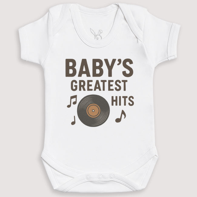 Babys Greatest Hits - Baby Gift Set - Baby Bodysuit Gift Set