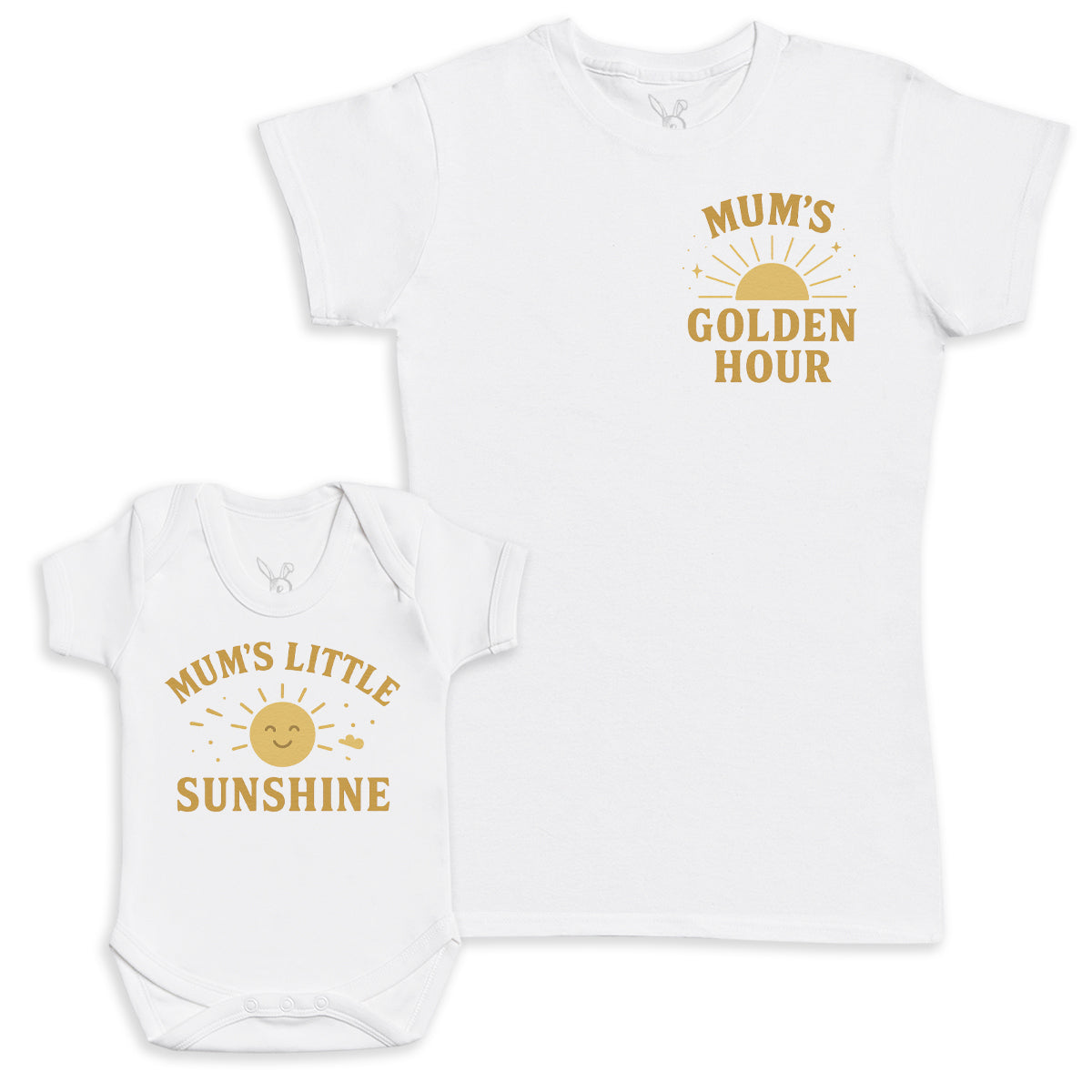 Mums Little Sunshine - Baby Gift Set - Baby Bodysuit Gift Set