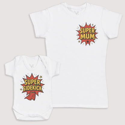 Super Sidekick - Baby Gift Set - Baby Bodysuit Gift Set