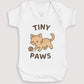 Tiny Paws - Baby Gift Set - Baby Bodysuit Gift Set