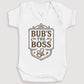 Bub's The Boss - Baby Gift Set - Baby Bodysuit Gift Set